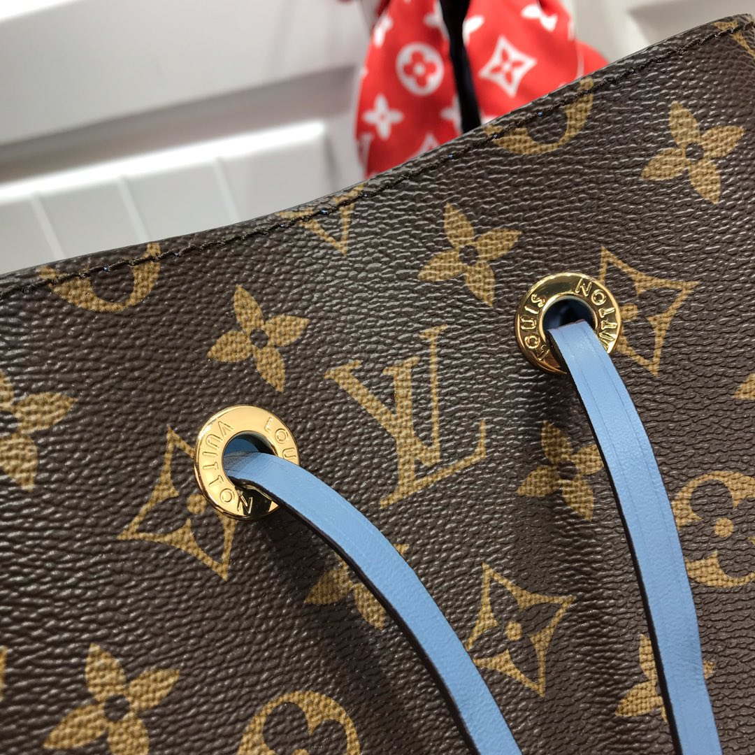 LV M44021 Louis Vuitton NONO MM Bag Monogram Blue
