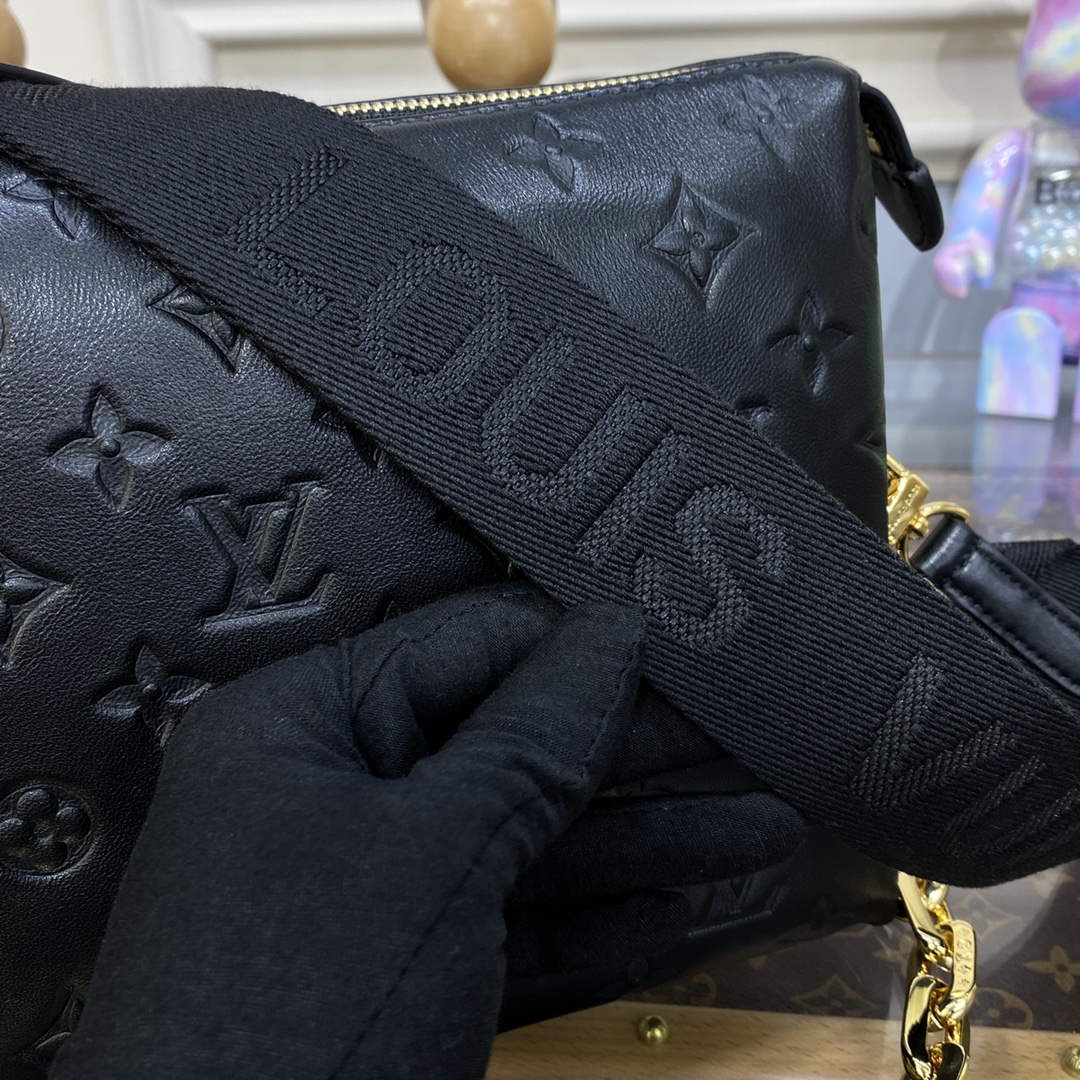 LV M21260 Louis Vuitton Coussin PM Bag Black