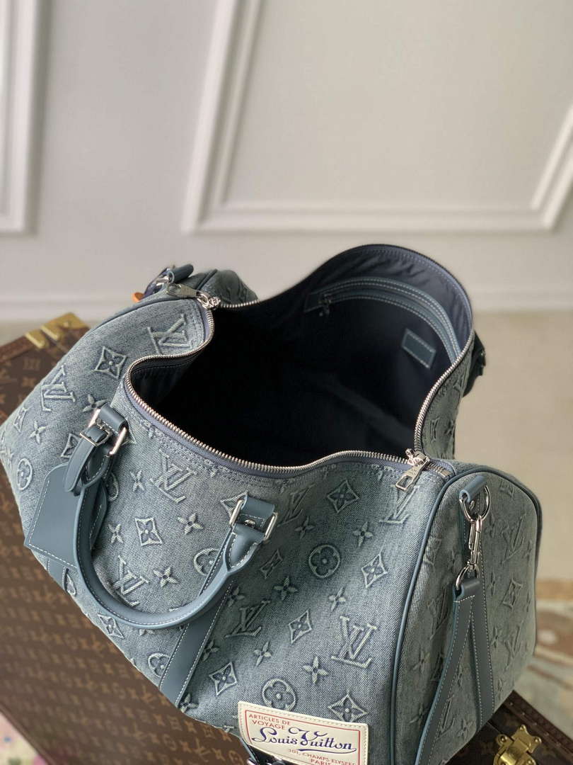 LV M22532 Louis Vuitton Keepall Bandouli��re 50 Bag
