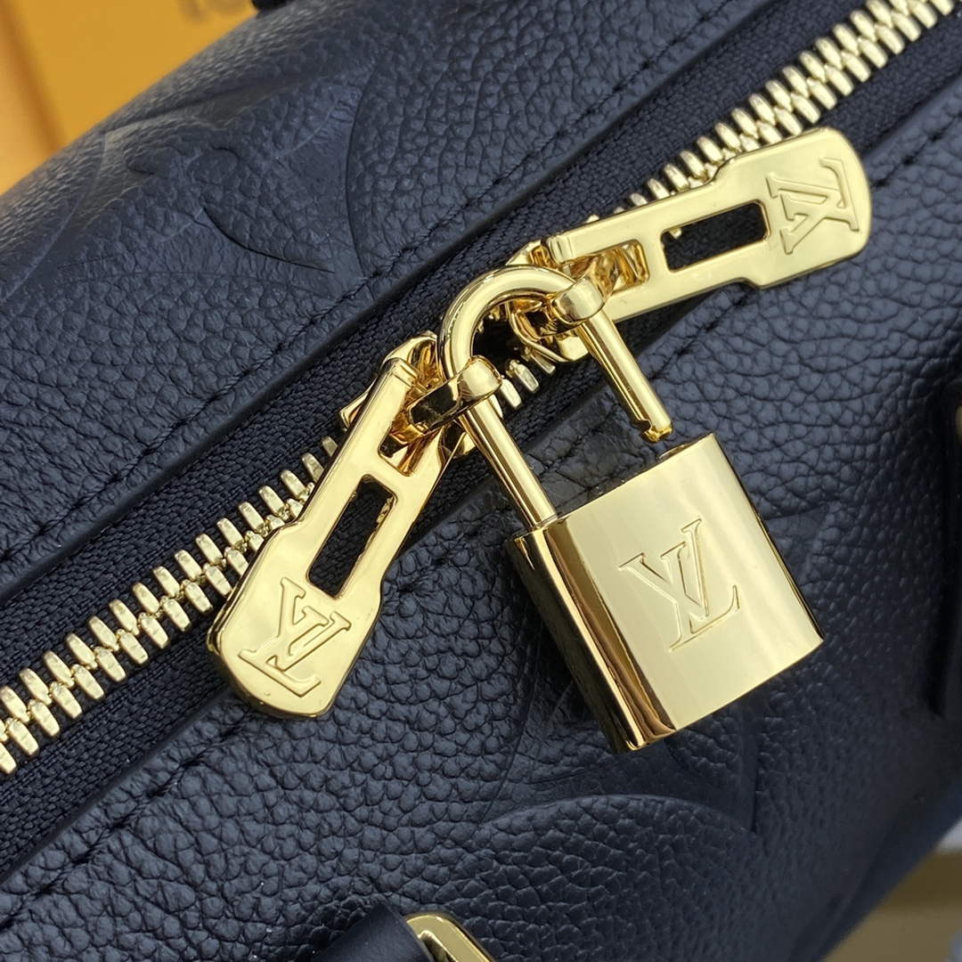 LV M58953 Louis Vuitton Speedy Bandouli��re 20 Bag Black