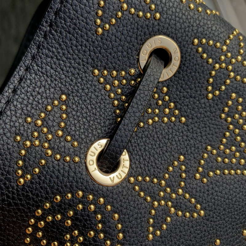 LV M23392 Louis Vuitton Bella Bucket Bag Black