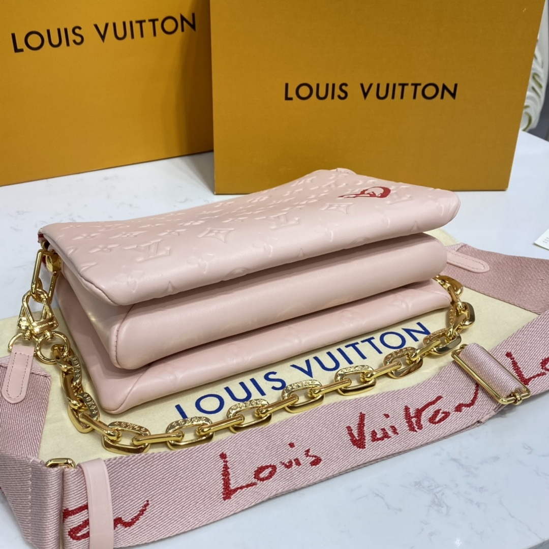 LV M21439 Louis Vuitton Coussin PM Bag Pink