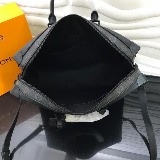LV M44952 Louis Vuitton Soft Trunk Briefcase Monogram Black