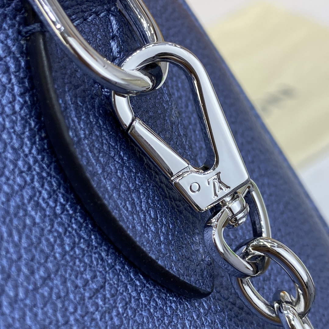 LV M58953 Louis Vuitton Speedy Bandouli��re 20 Bag Blue