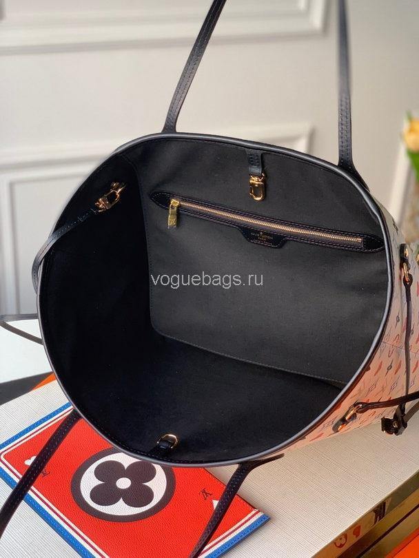 LV M57462 Designer Louis Vuitton Game On Neverfull Mm On Monogram White