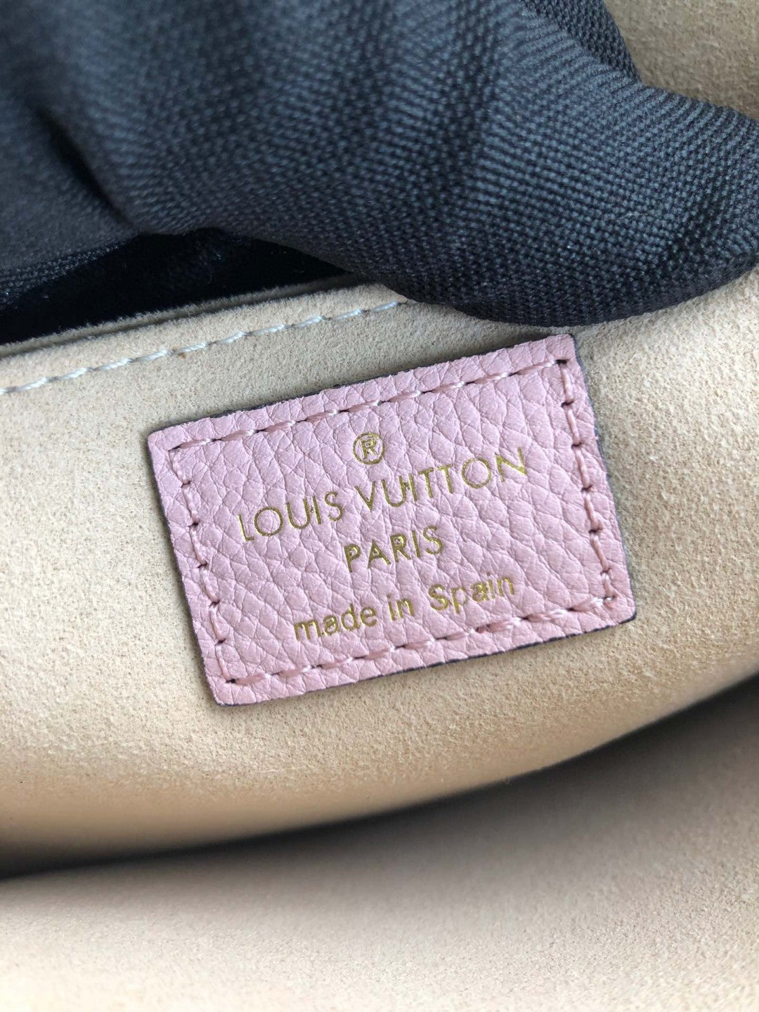 Louis Vuitton N40148 LV Trendy Crossbody Bag Damier Ebene Pink