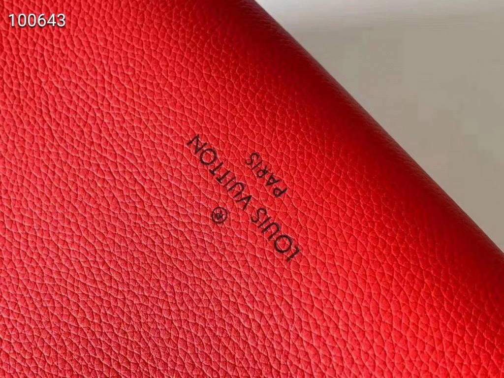 LV M53824 Louis Vuitton M55302 on my side M53826 High end Leathers Tote Bag Red