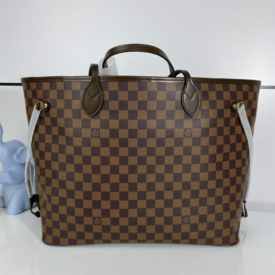 Louis Vuitton LV N41357 Neverfull GM Damier Ebene coated canvas