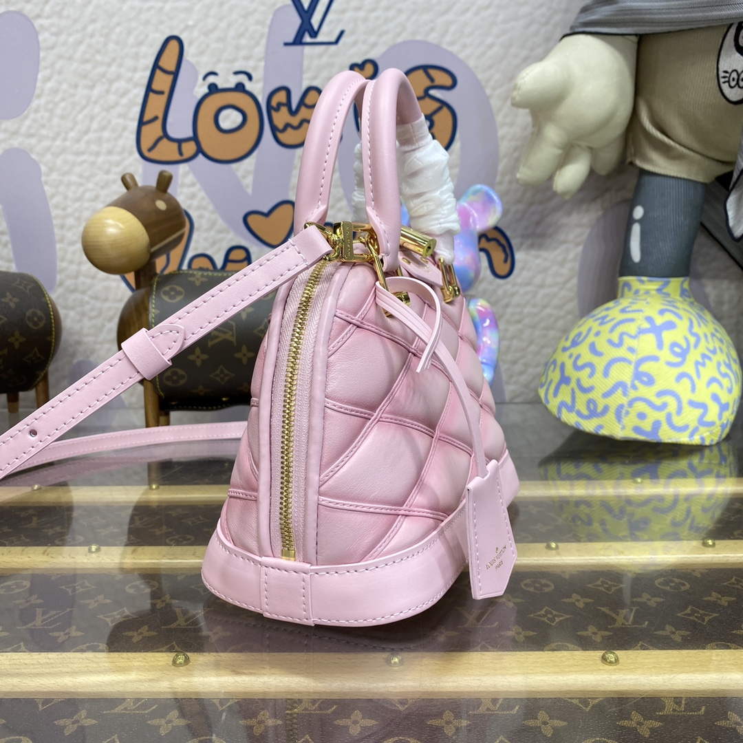 LV M24453 Louis Vuitton Alma BB Bag Rosabella Pink