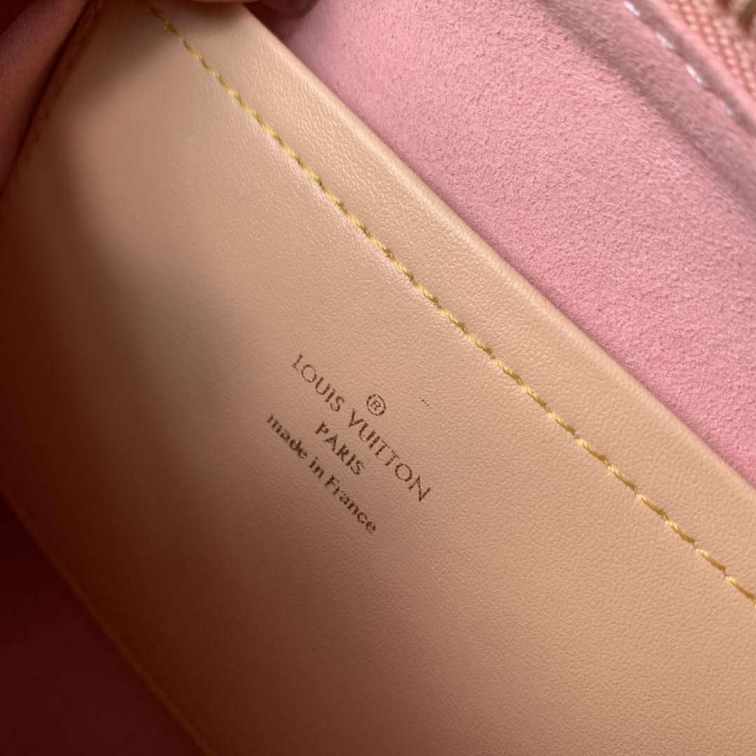 LV M22849 Louis Vuitton Speedy Bandouli��re 20 Handbag Pink
