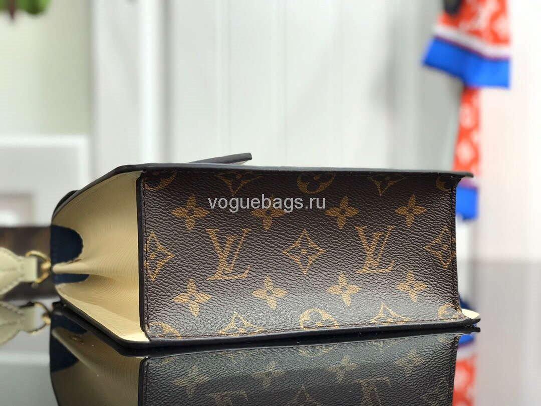 LV M90514 Louis Vuitton Spring Street Monogram Vernis Bag M90454 Blue