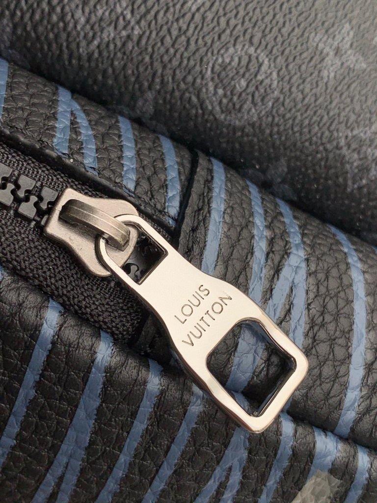 LV M56853 Louis Vuitton Backpack Shoulders Tote Bag Damier Graphite Black