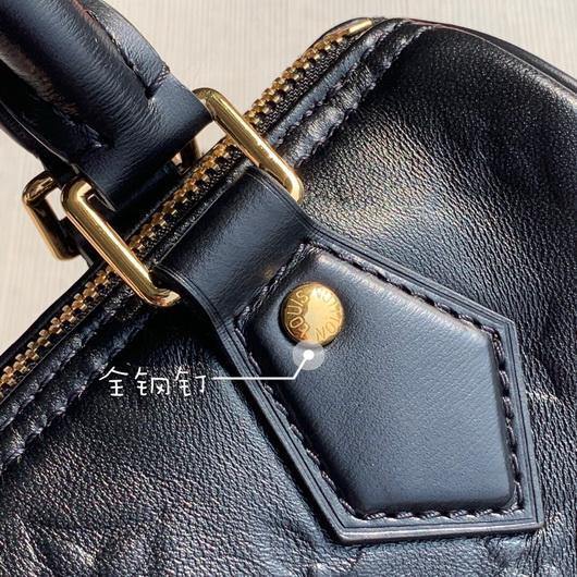 LV M57111 Louis Vuitton Speedy BB Monogram Black
