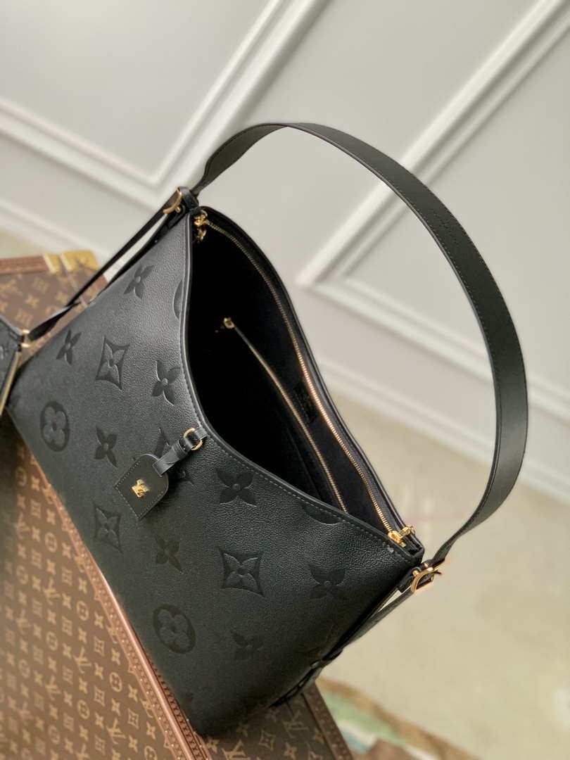 Louis Vuitton LV M46289 Carryall MM monogram M46292 Black