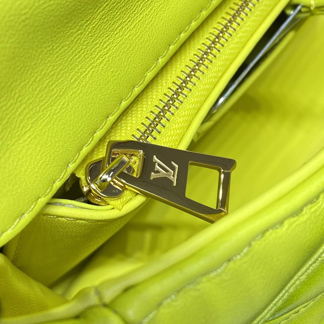 LV M24186 Louis Vuitton GO-14 MM Bag Lemon Yellow