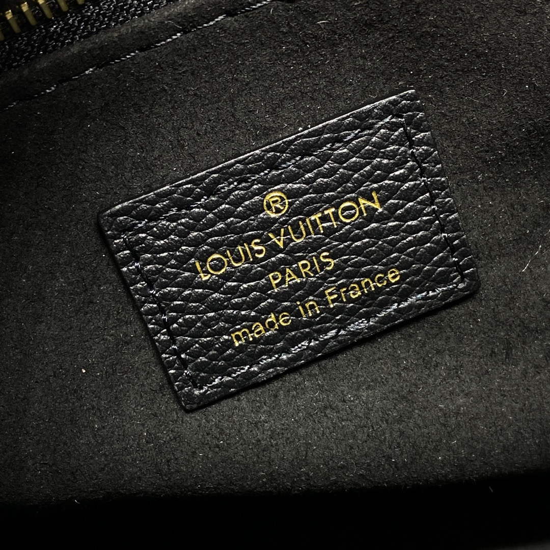 LV M46733 Louis Vuitton OnTheGo PM Handbag Black