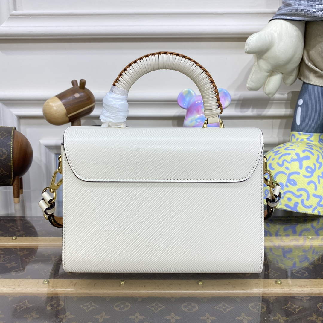 LV M22236 Louis Vuitton Twist MM Handbag Quartz