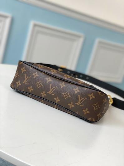 LV M45353 Louis Vuitton M45354 Odeon PM Bag Black