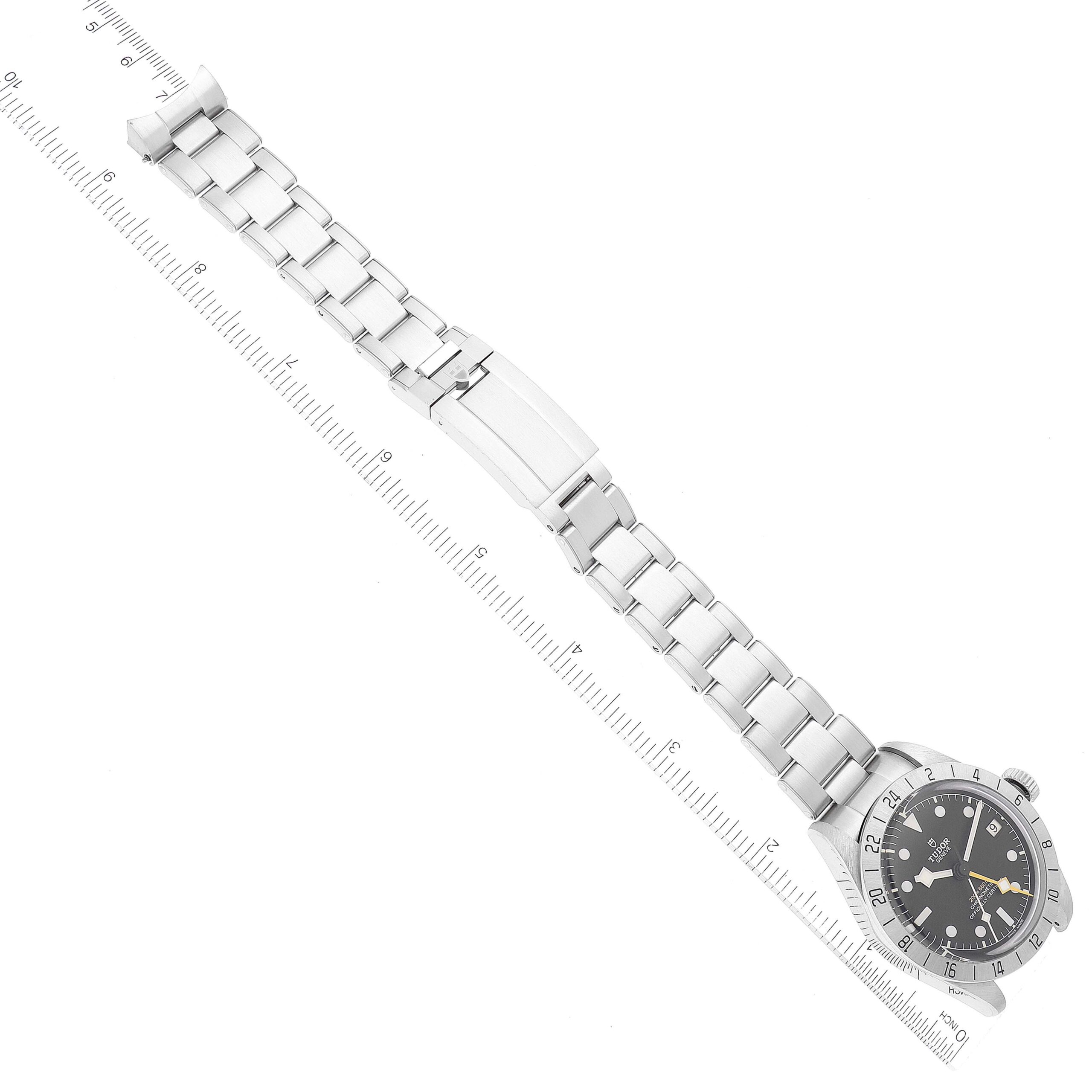 Tudor Black Bay Pro GMT Stainless Steel Mens Watch M79470