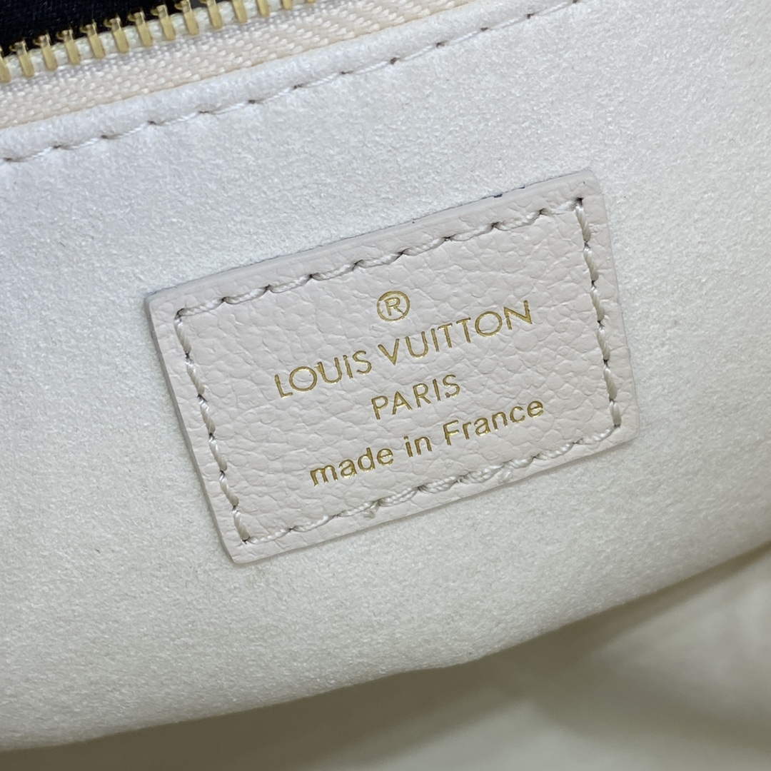 LV M46629 Louis Vuitton OnTheGo PM Handbag Beige