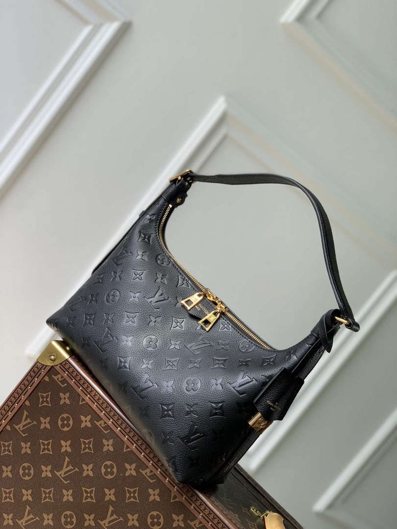 LV M46610 Louis Vuitton Sac Sport Bag Black