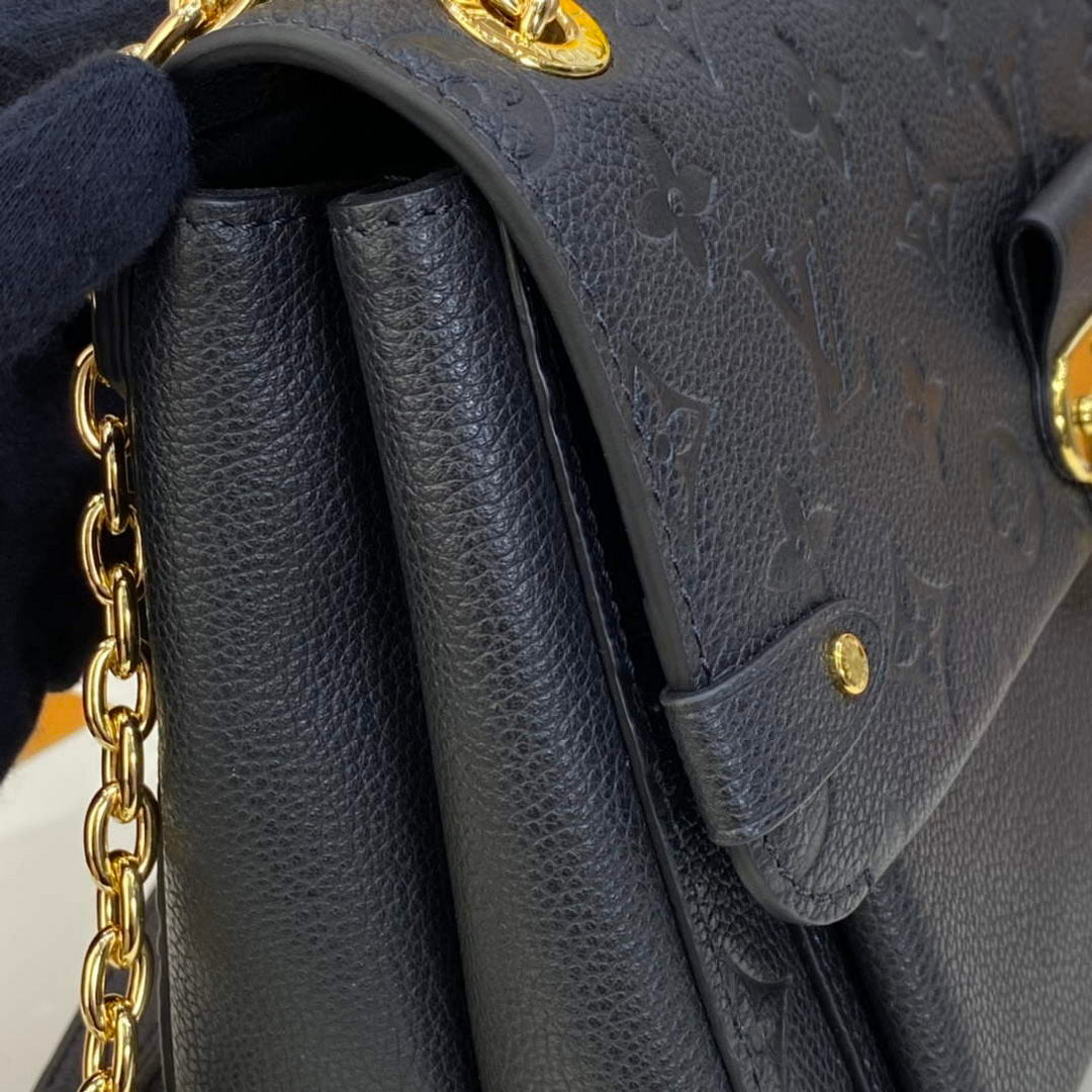 LV M44151 Louis Vuitton Vavin PM Shoulder Bag Black