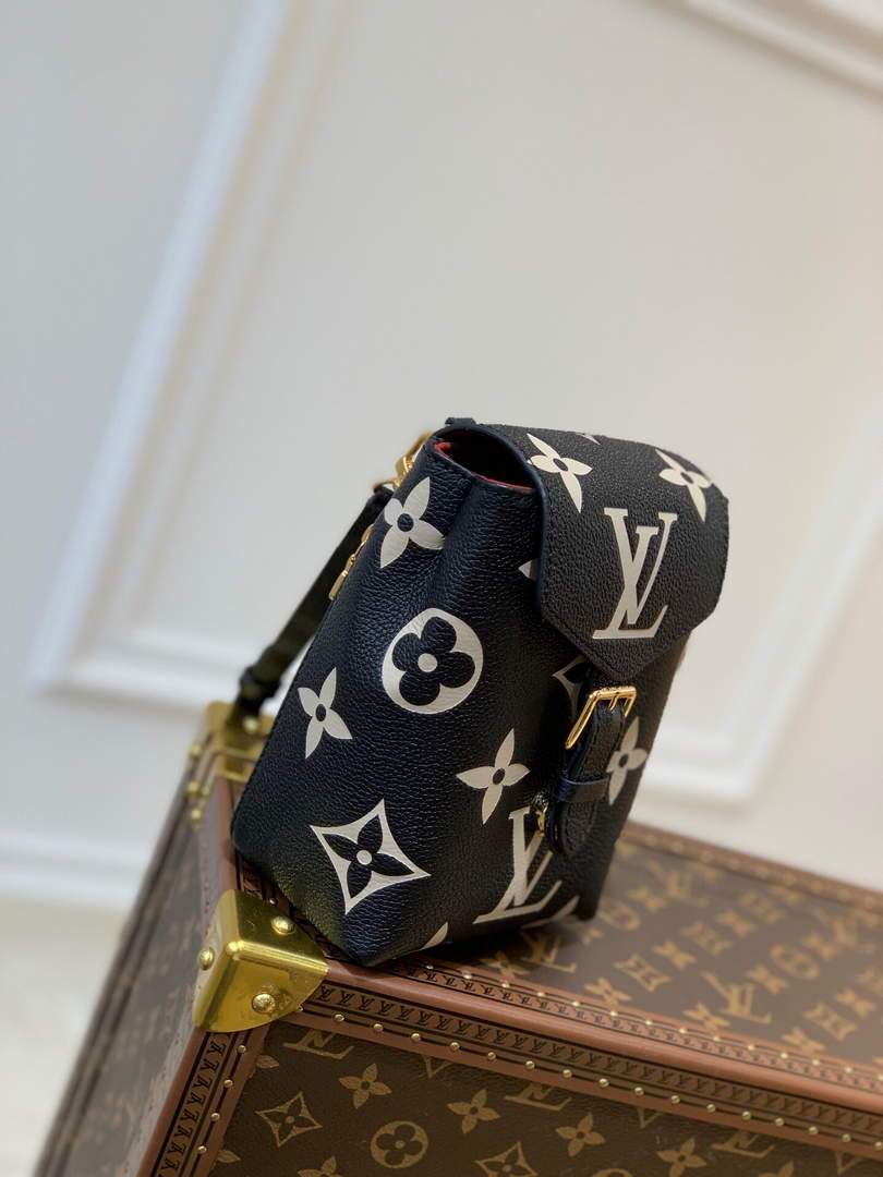 LV M45764 Louis Vuitton Tiny Backpack M80738 Black Beige