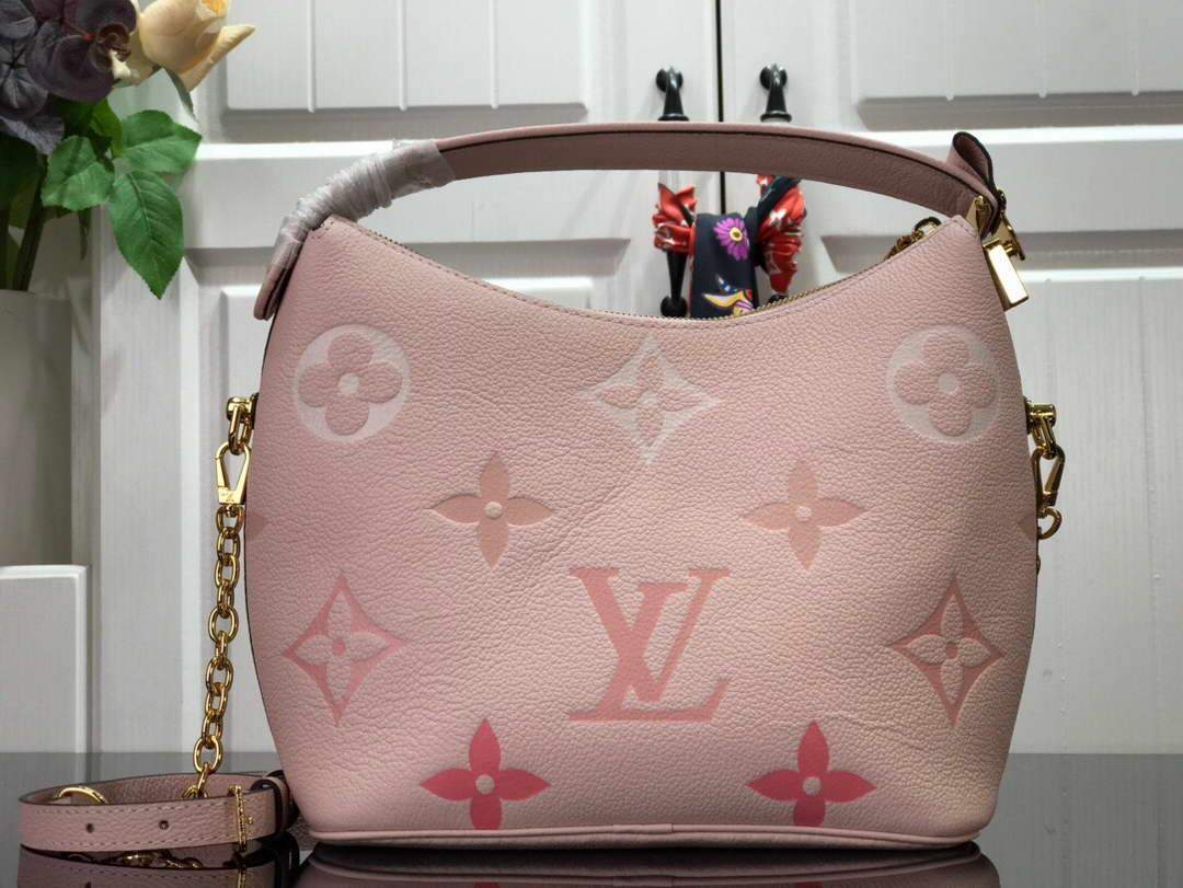LV M45697 Louis Vuitton Marshmallow Bag M45698 Bouton De Rose Pink