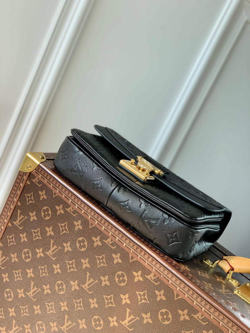 LV M46200 Louis Vuitton Marceau Chain Bag Black