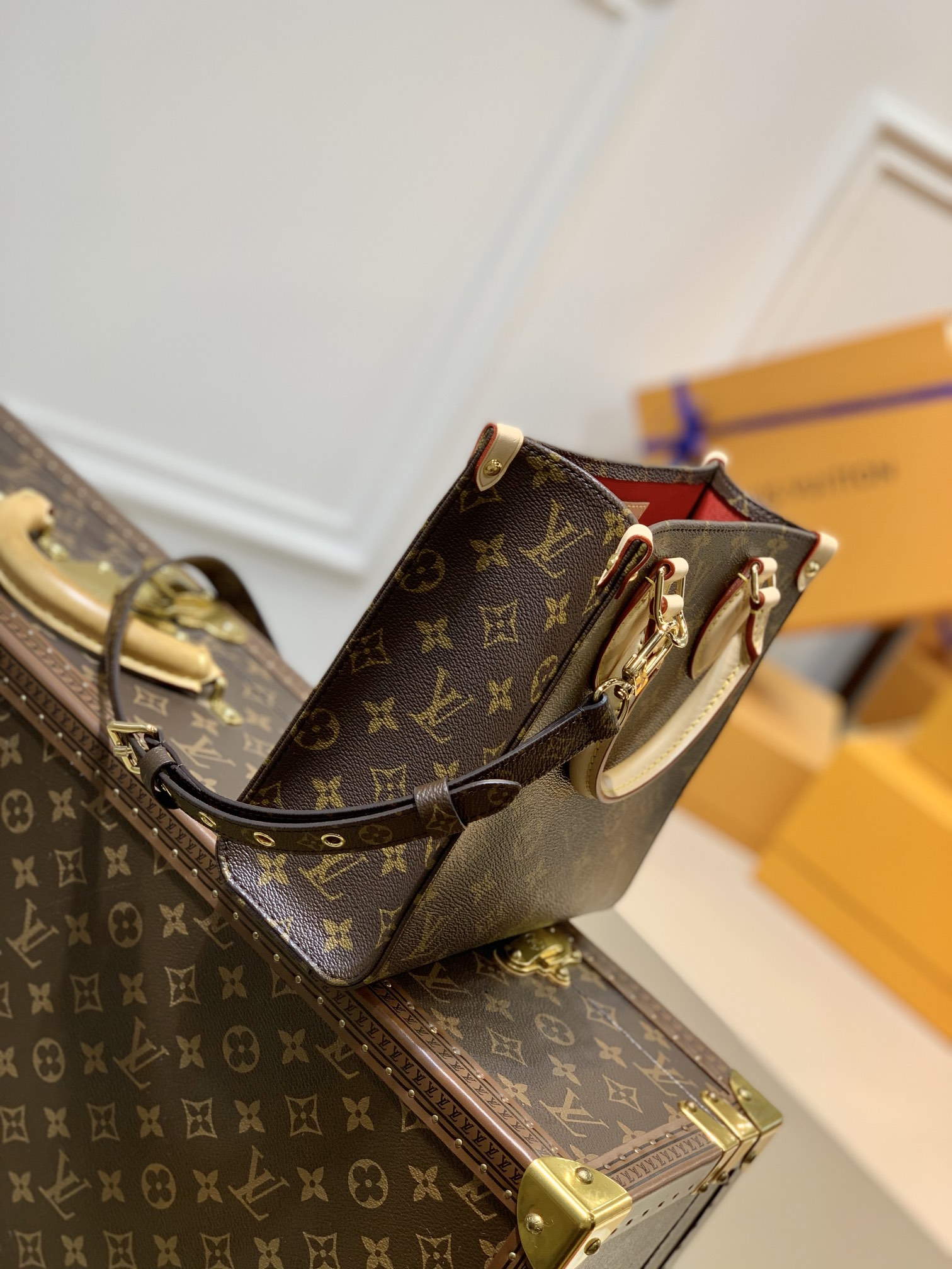 LV M45847 Louis Vuitton Sac plat BB Monogram