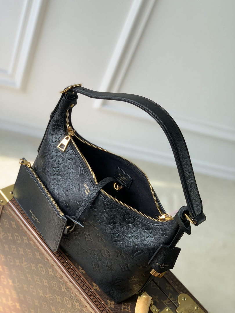 LV M46610 Louis Vuitton Sac Sport Bag Black