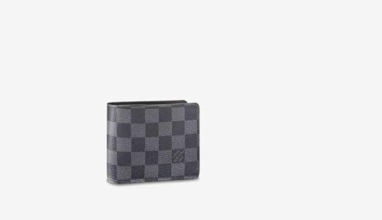 LV N62663 Louis Vuitton Multiple Wallet DAMIER GRAPHITE