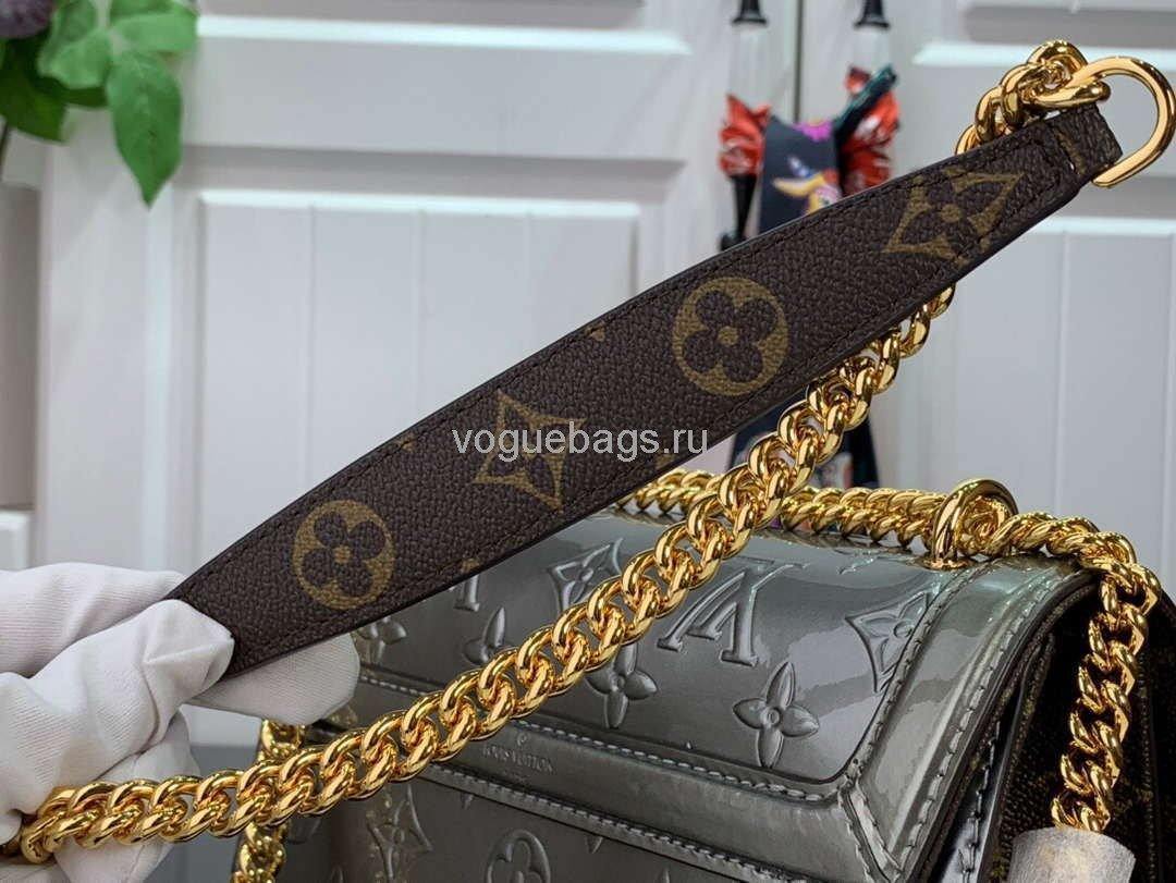 Louis Vuitton M90566 LV Wynwood Monogram Vernis Bag M90516 Gray