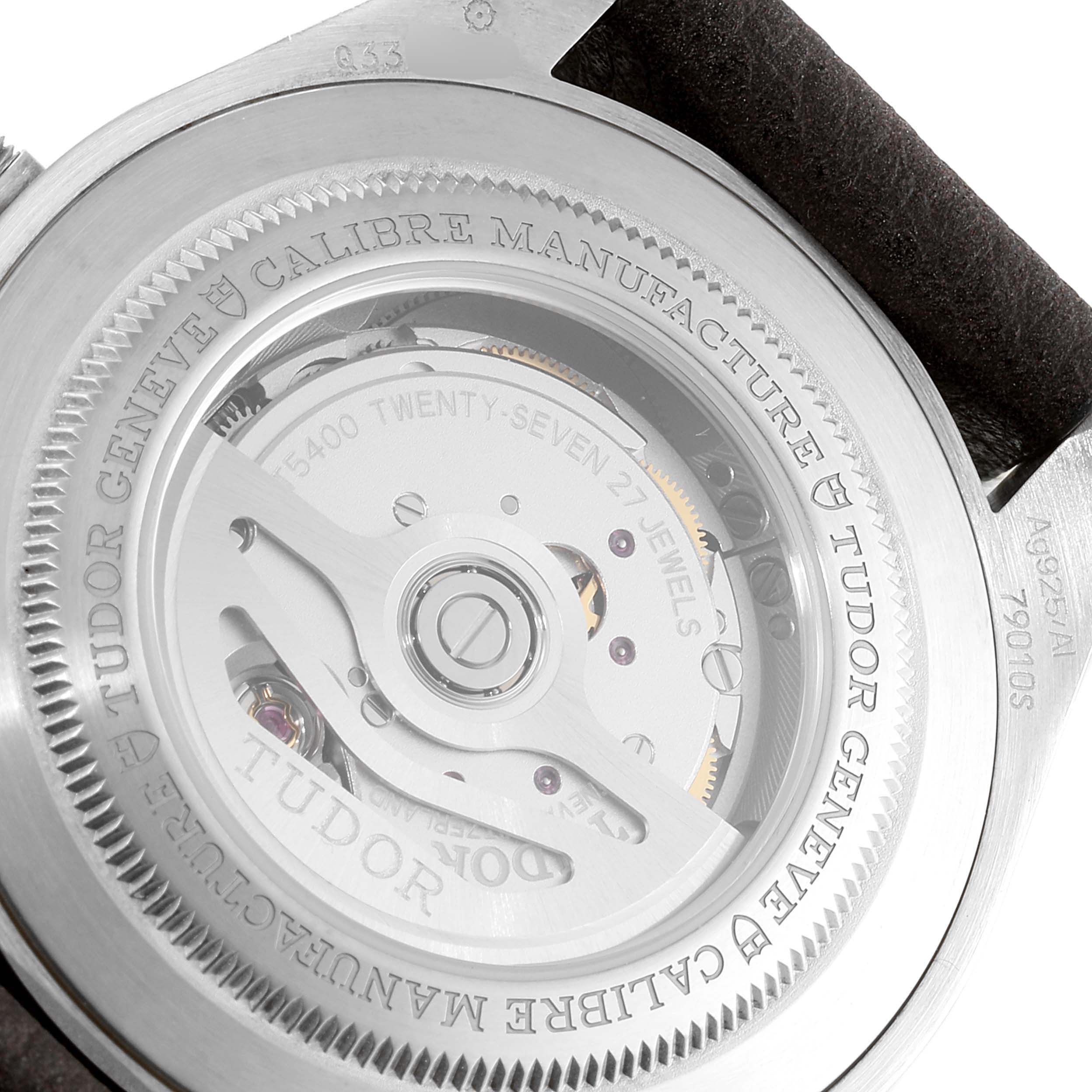 Tudor Black Bay Fifty Eight 925 Silver Mens Watch 79010 Unworn
