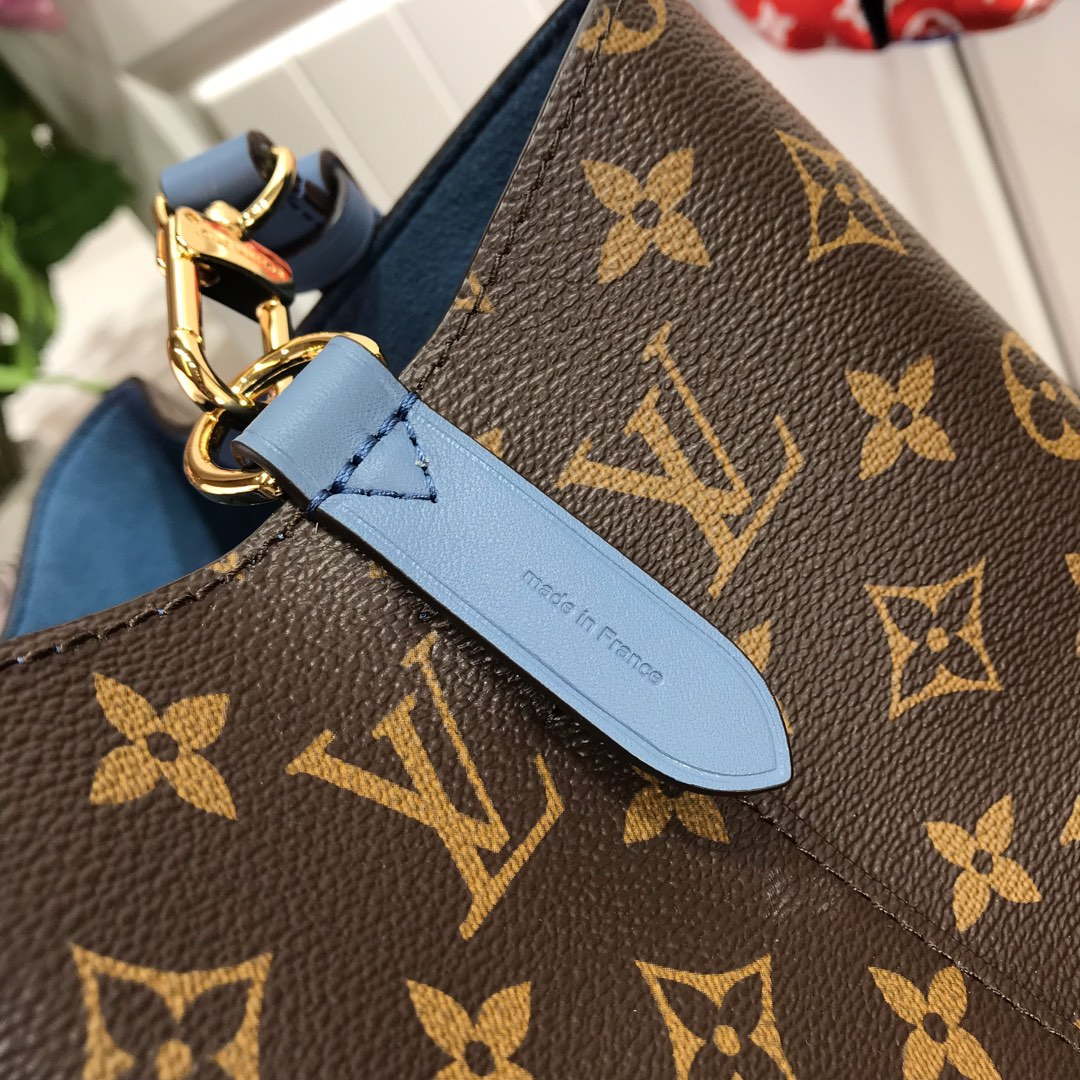 LV M44021 Louis Vuitton NONO MM Bag Monogram Blue