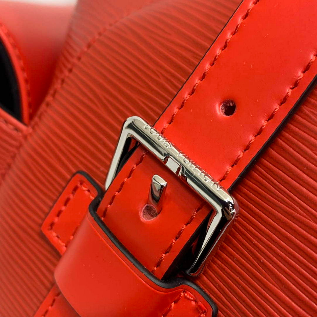 LV M53414 Louis Vuitton LV x Supreme Backpack Orange