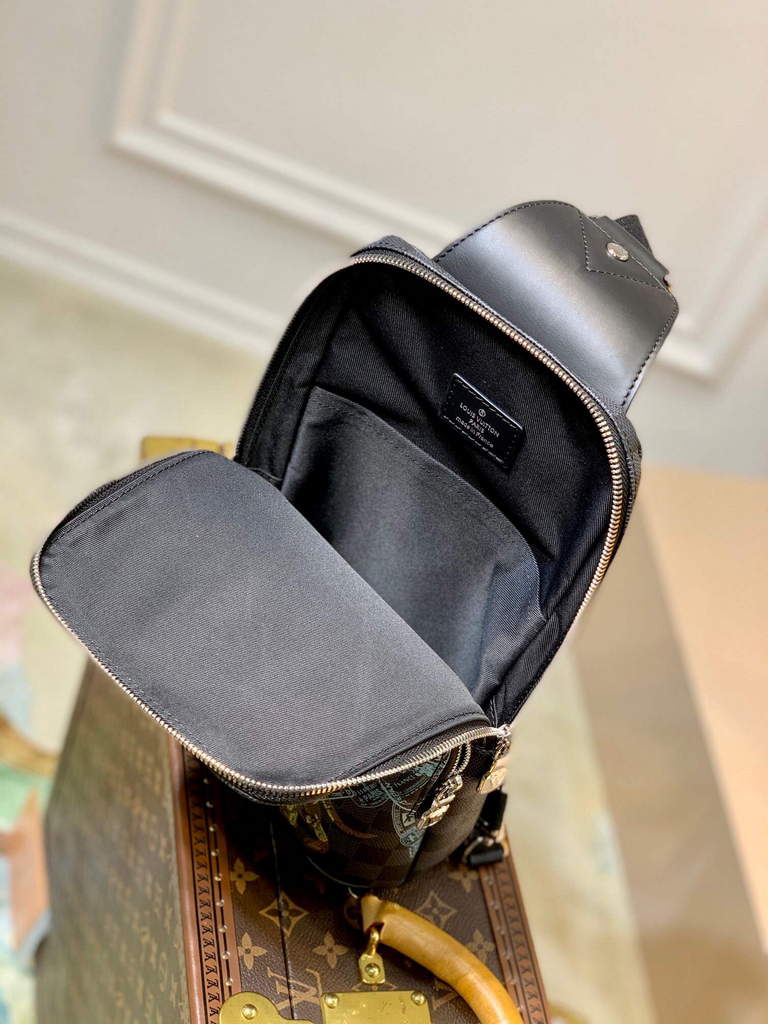 LV N45277 Louis Vuitton Avenue Slingbag Black