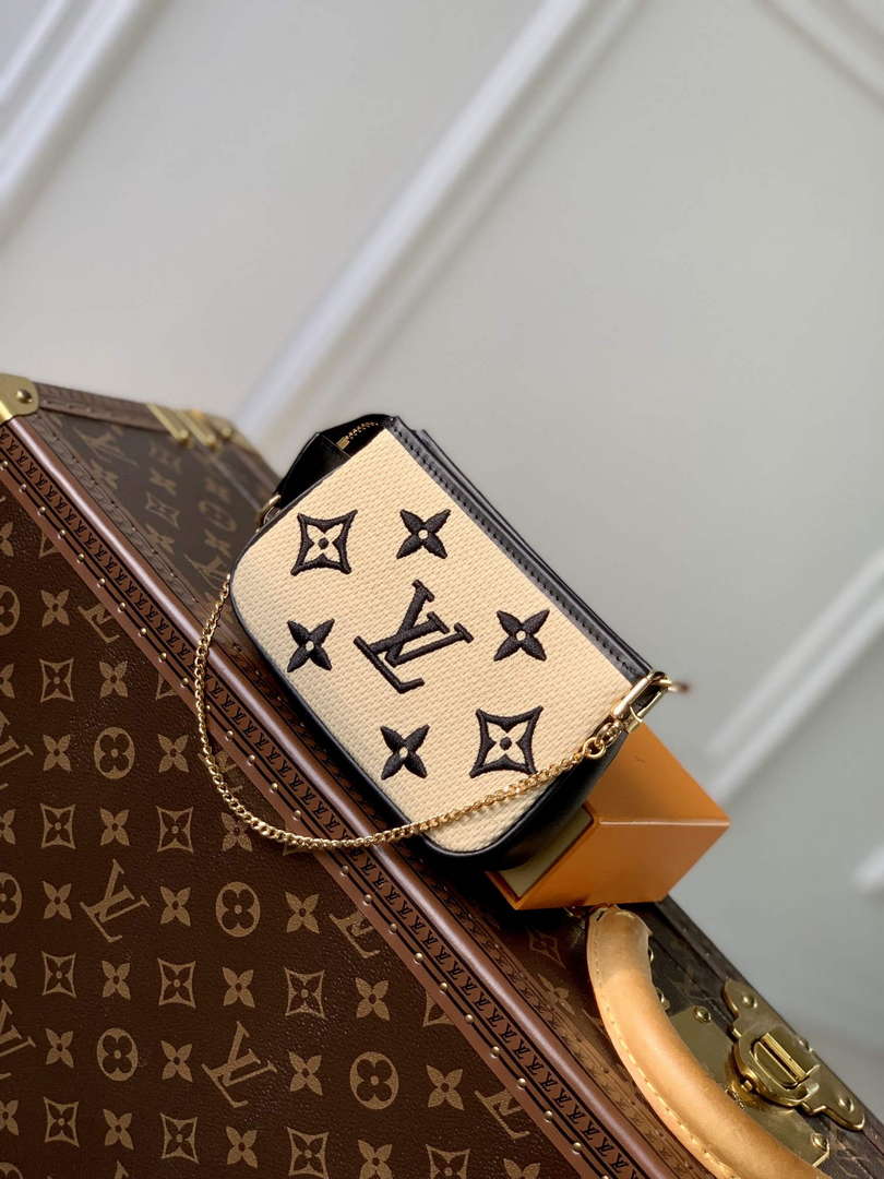 LV M82472 Louis Vuitton Mini Pochette Accessoires Black