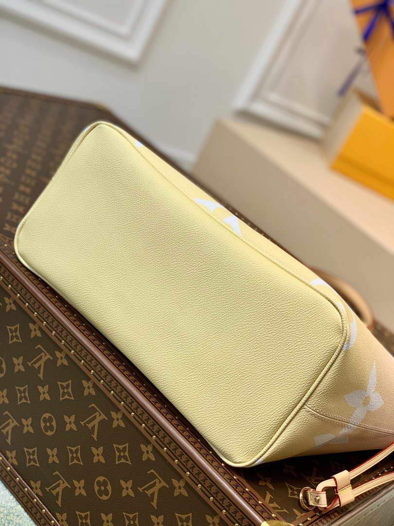 LV M45680 Louis Vuitton Neverfull MM Bag Pink