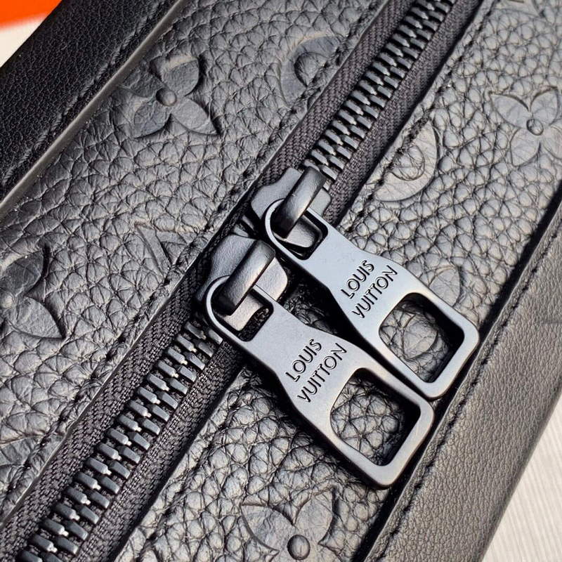 LV M55700 Louis Vuitton Soft Trunk Bag Black