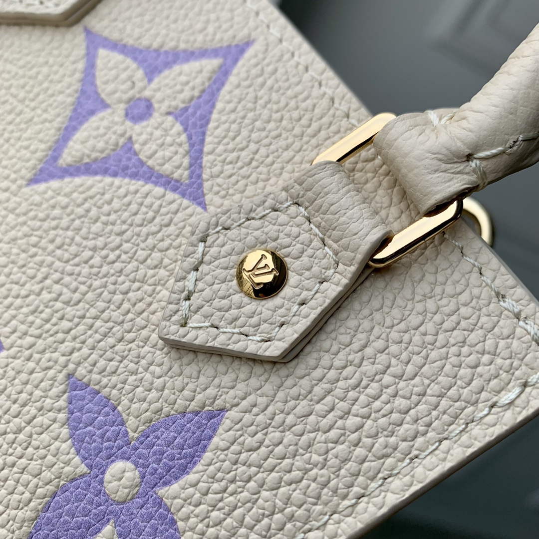 LV M81416 Louis Vuitton Petit Sac Plat Bag Taro Purple