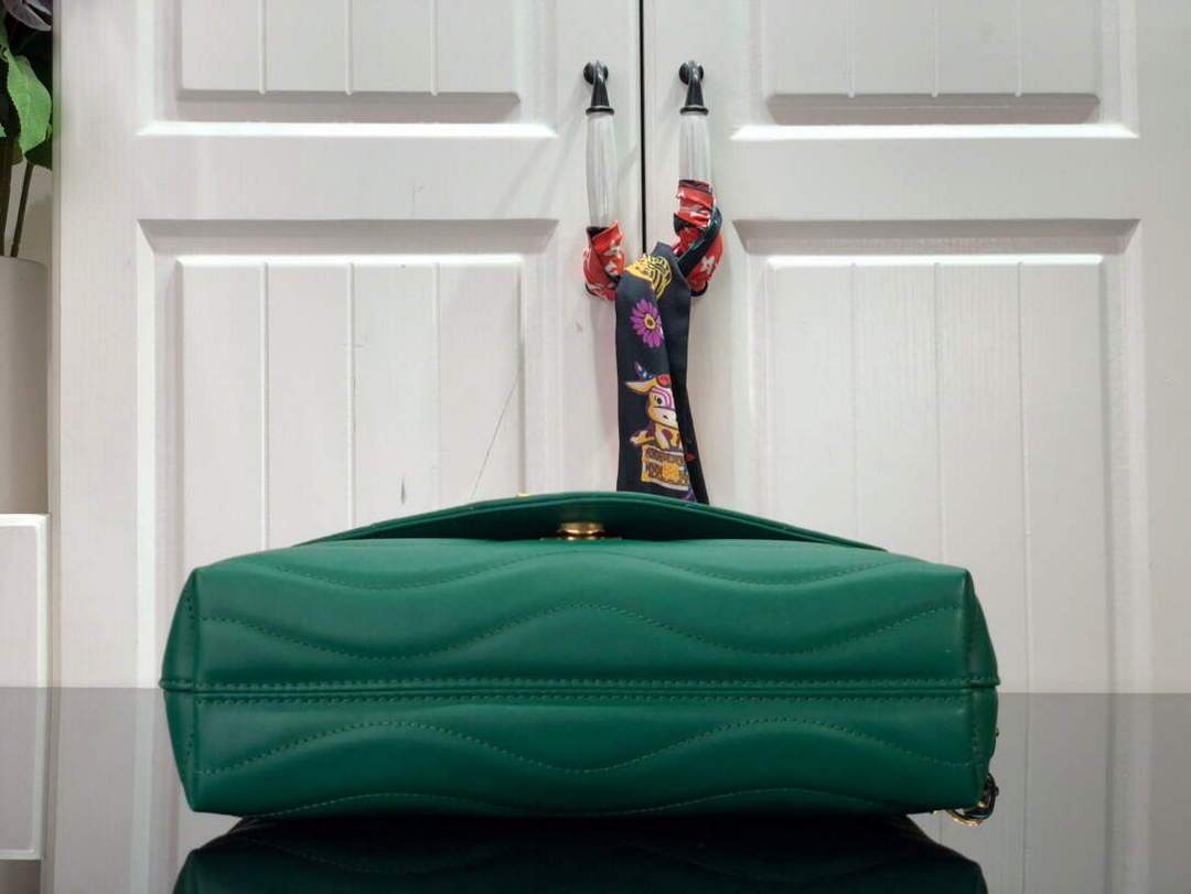 LV M58664 Louis Vuitton New Wave Chain Bag Emerald Green M58552 M58549 M58553 M58550