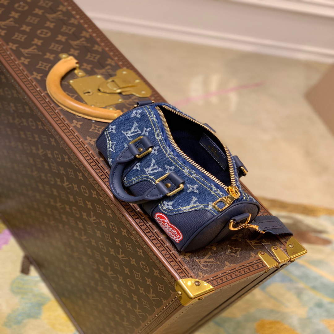 LV M81011 Louis Vuitton Keepall XS Bag M81010 Blue