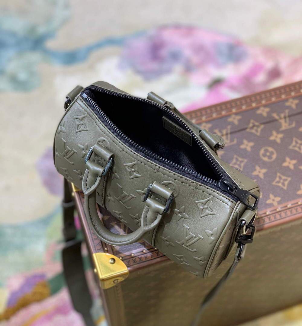 LV M57961 Louis Vuitton Keepall XS Handbag M57960 Khaki