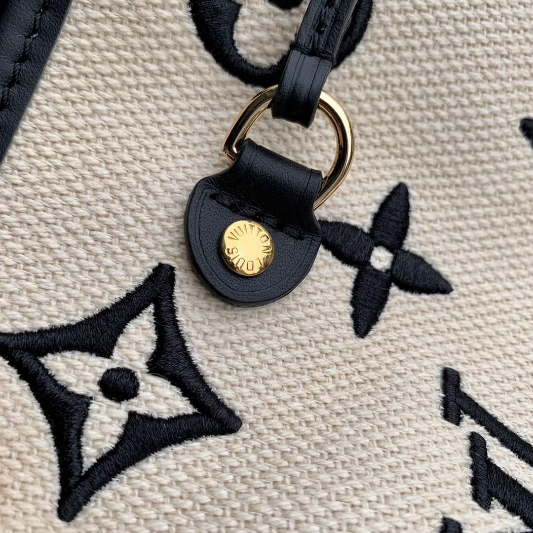 LV M22838 Louis Vuitton Neverfull MM Tote Bag Black