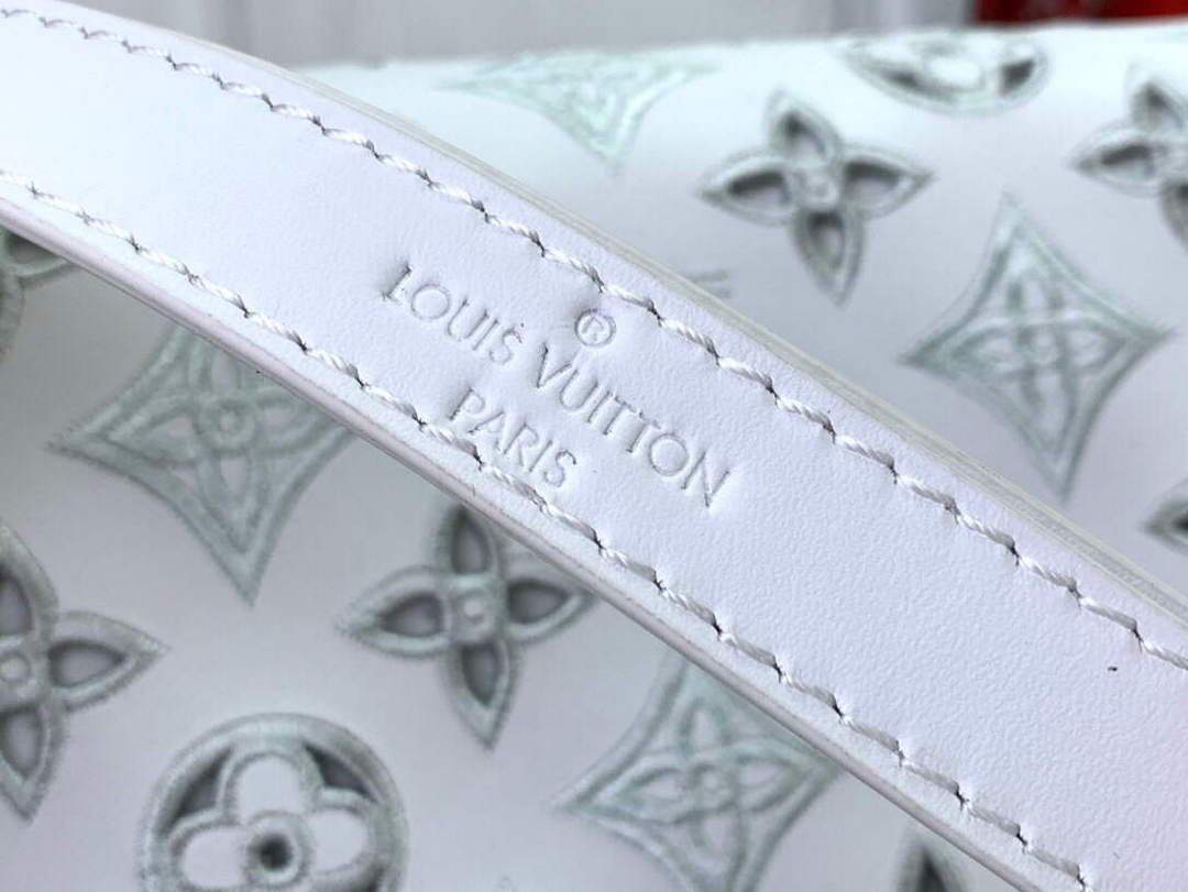 LV M20739 Louis Vuitton Dauphine East West Handbag White