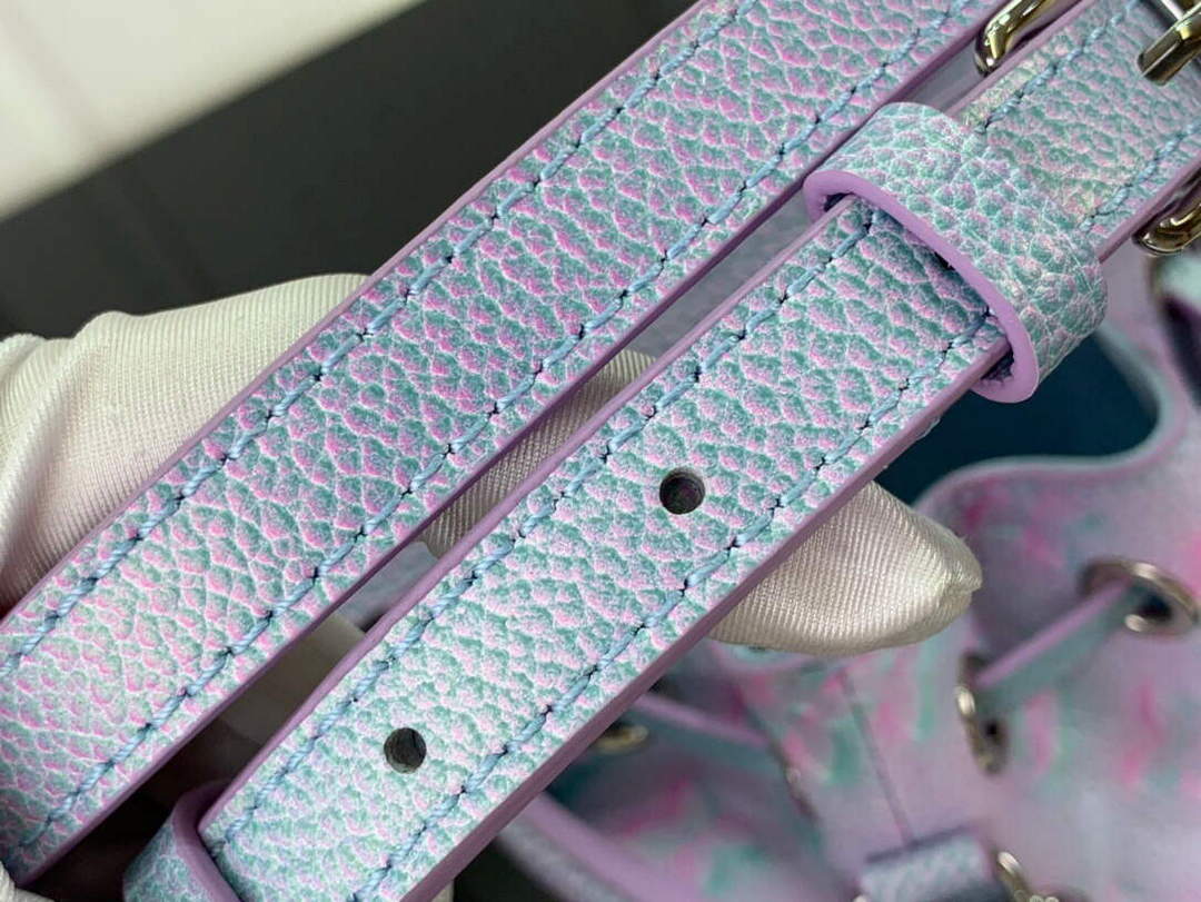 LV M81463 Louis Vuitton NANO NO Bucket Bag Lilas Purple