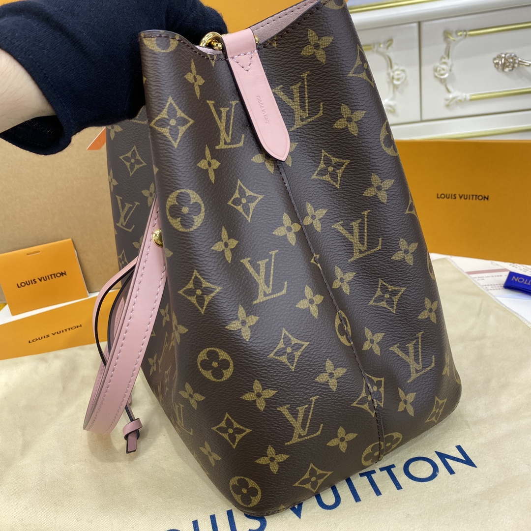 LV M44022 Louis Vuitton MM NONO Bag Monogram Pink