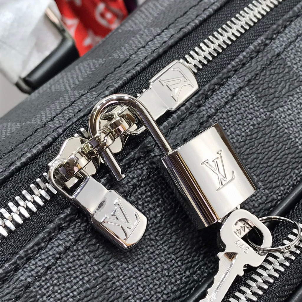 Louis Vuitton N40007 LV M43423 Porte Documents Voyage Damier