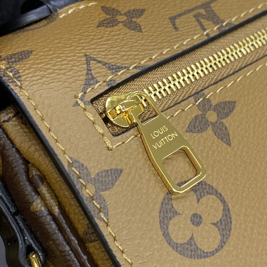 LV M46279 Louis Vuitton Pochette M��tis East West Bag yellow flower